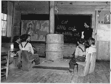 Image 32One-room school in 1935, Alabama (from School)