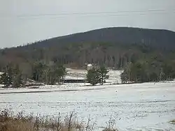 A farm just off Pennsylvania Route 49 in Deerfield Township