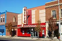 Farmington Civic Theater facade