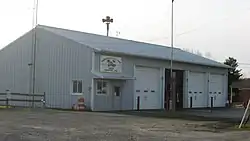 Farmington Township fire hall in Leeper