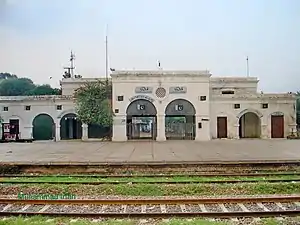 Farooqabad Railway Station built during the British Rule around nineteenth century.