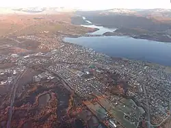 View of the town