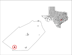 Location of Flatonia, Texas