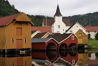 View of the village