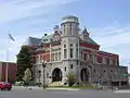 U.S. Post Office, Former, and Federal Courthouse, Auburn, New York, a late Richardsonian Romanesque style