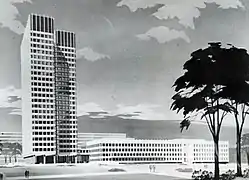 Architectural rendering(c.1963)