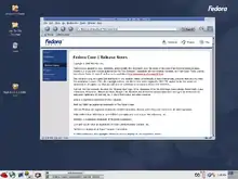 Image 35Fedora Core 1.0, a continuation of Red Hat Linux with GNOME 2.4 (2003-11) (from Fedora Linux)