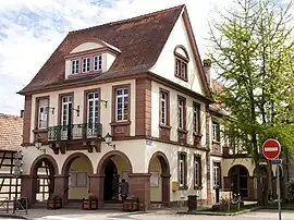 The town hall in Fegersheim