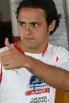 Felipe Massa at the 2007 Desafio Internacional das Estrelas kart race tournament