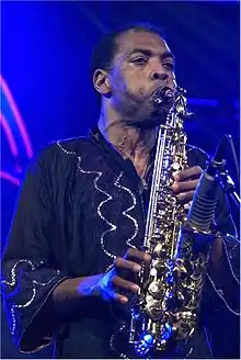 Kuti performing on 10 November 2008