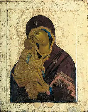 "Donskoy" Icon of the Most Holy Theotokos.