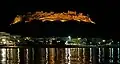 Feraclos Castle at night