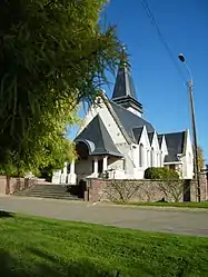 The church in Fescamps