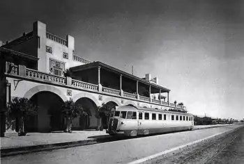 Fiat train at Tripoli Station