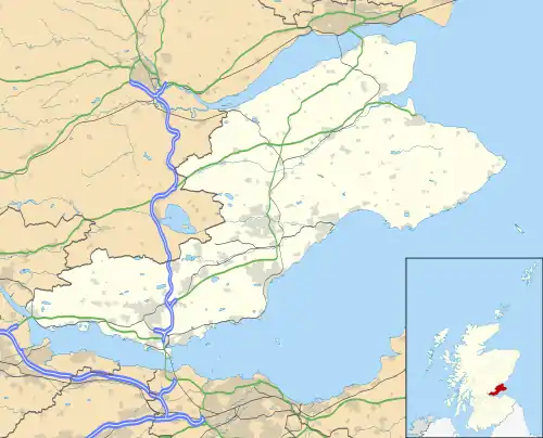 RAF Dunino is located in Fife