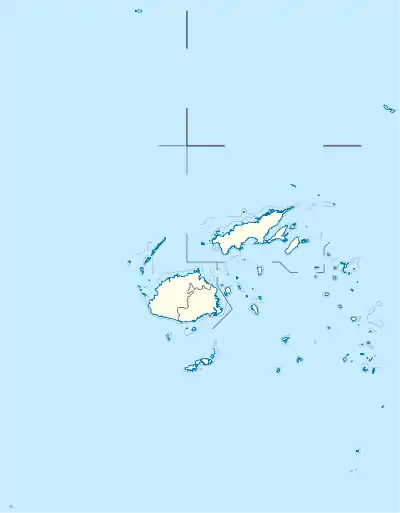 Location of the Koro Sea