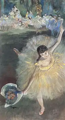 Fin d'Arabesque, with ballerina Rosita Mauri, 1877, Musée d'Orsay, Paris