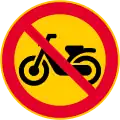 No mopeds  (formerly used )