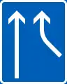 Information on traffic lanes