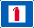 Extinguisher  (formerly used )