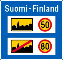 General speed limits