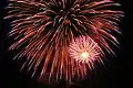 Fourth of July fireworks in San Jose, California, 2 second exposure