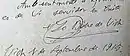 Josep Torras i Bages's signature