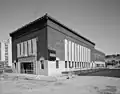 The bank building before restoration