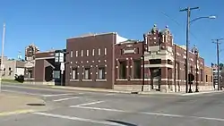 Intersection of Market Street and Broadway downtown