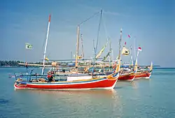 Image 43Fishing boats in the main harbour Karimunjawa (from Tourism in Indonesia)