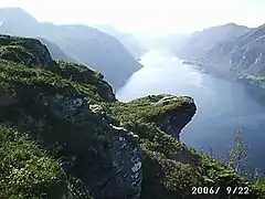 Fjellnabben Galten i Dalsfjorden