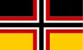 One of Prince Adalbert's early proposals for a German war ensign.