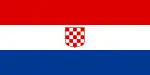 Variation of the flag of the Republic of Croatia (25 July – 21 December 1990)