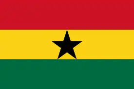 Flag of Republic of Ghana