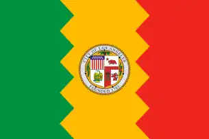 Flag of Los Angeles, United States