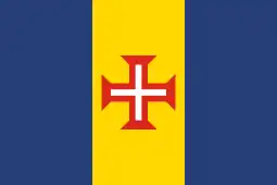 Flag of the Region of Madeira, Portugal