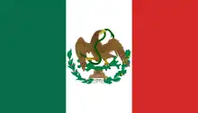 Flag of Mexico (1823–1864, 1867–1893)