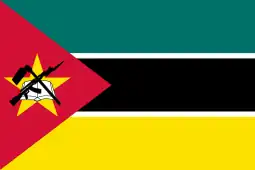 Flag of the Republic of Mozambique