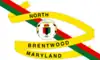 Flag of North Brentwood, Maryland