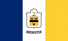 City flag of Rochester, New York