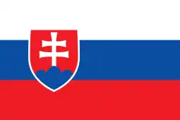 Flag of Slovakia (Tatra, Mátra and Fatra)