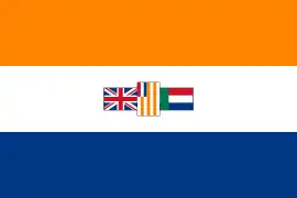 Flag of South West Africa from 1928 until 1982 under Mandates and Trusteeships by South Africa.