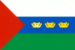 Flag of Tyumen Oblast(24 May 1995–25 October 2008)