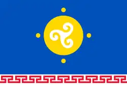 Flag of Ust-Orda Buryatia