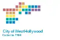 Flag of West Hollywood, California