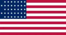 Flag of the United States (1867-1877)