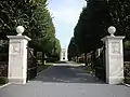 Entrance to the Flanders Field American Cemetery