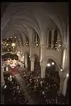 A Christmas mass at the Church of the Nativity, in Bethlehem, Palestine (1979)