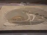 Ancient mosaic found in excavations under the new Alexandria library