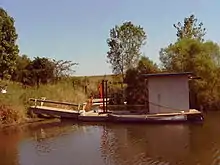 Image 45Wood-heated floating sauna on the farm pond (from Iowa)